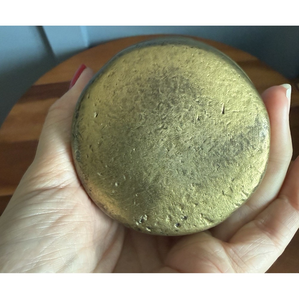 Antique European Bronze Apothecary Mortar & Pestle 17th Century Style 3lb - Picture 5 of 10